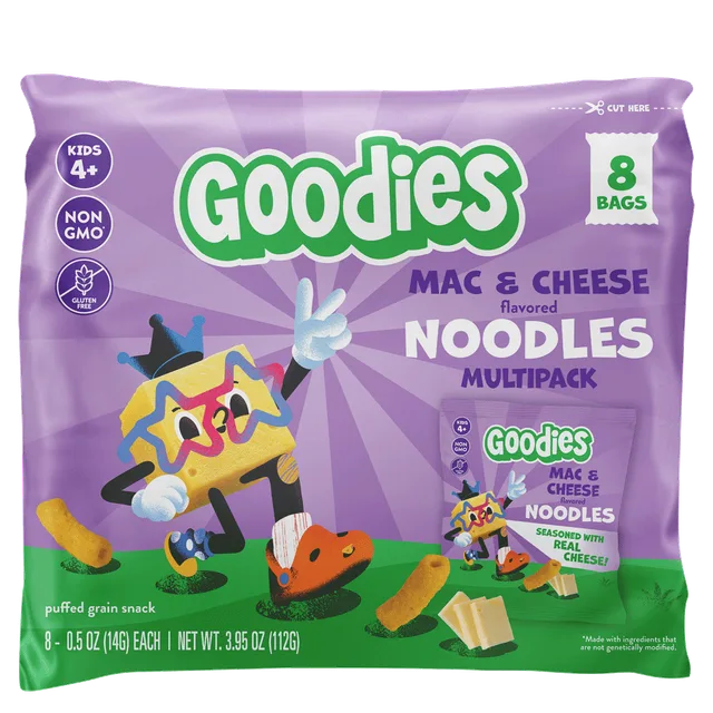 Mac & Cheese Noodles by Goodies - Tier B kids snack
