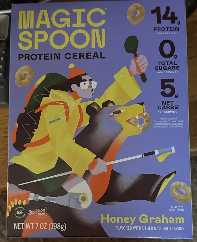 Honey Graham by Magic Spoon - Tier A kids snack