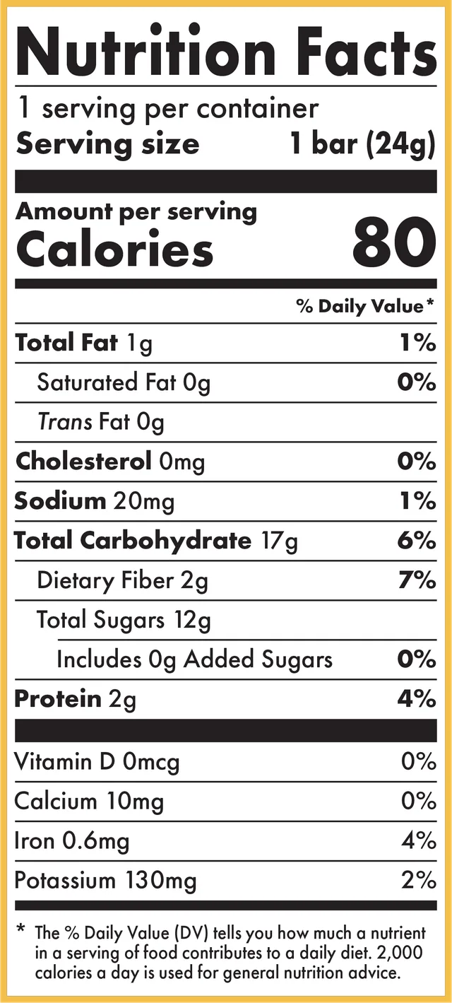Mango Mayhem Kids Bar by Skout Organic - Tier B kids snack