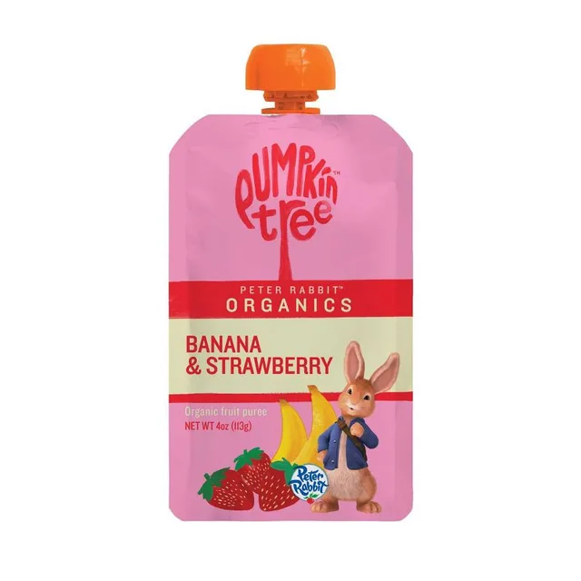 Peter Rabbit Organics Pumpkin Tree Banana & Strawberry by Peter Rabbit Organics - Tier B kids snack