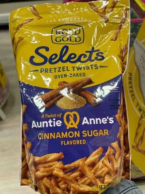 Selects Pretzel Twists Cinnamon Sugar Flavored by Rold Gold - Tier C kids snack
