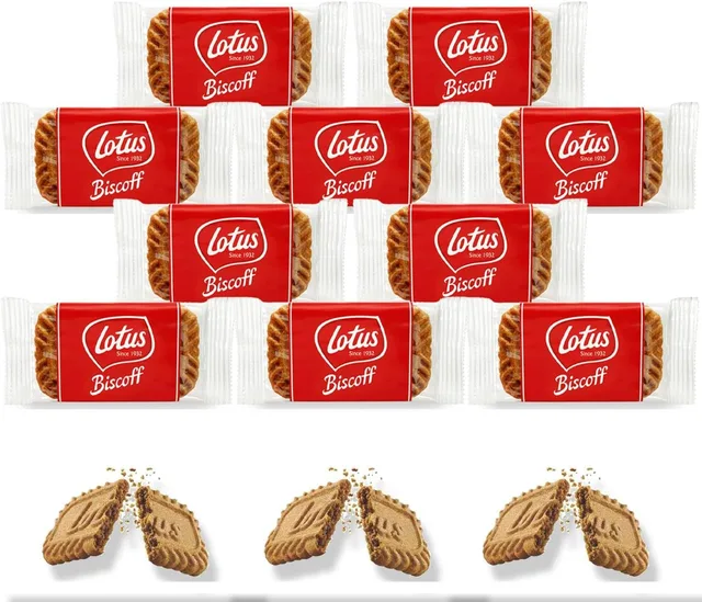 Lotus Biscoff Crispy Cookies (Individually Wrapped) by Lotus Biscoff - Tier C kids snack