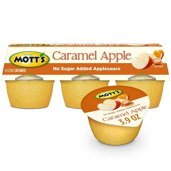 Mott’s Caramel Apple Applesauce by Mott's - Tier B kids snack