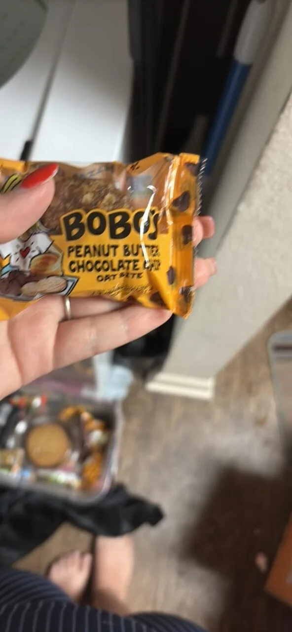 Peanut Butter Chocolate Chip Oat Bite by Bobo's - Tier E kids snack