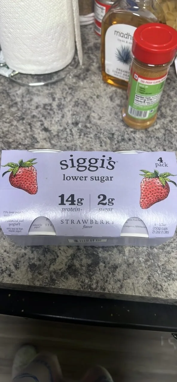 lower sugar skyr by Siggi's - Tier B kids snack