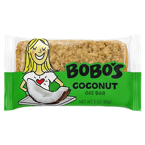 Coconut Oat Bar by Bobo's - Tier E kids snack