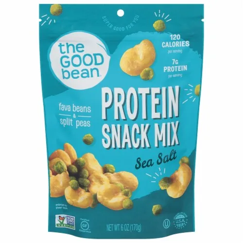 Sea Salt Fava And Pea by The Good Bean - Tier C kids snack