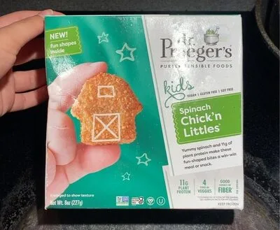 Spinach Chick'n Littles by Dr. Praeger's - Tier C kids snack