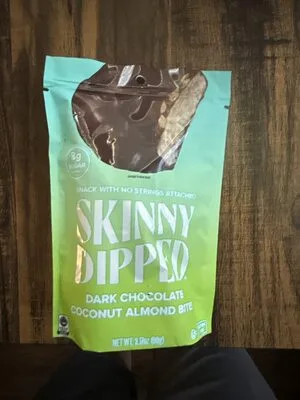 Dark Chocolate Coconut Almond Bites by Skinny Dipped - Tier C kids snack