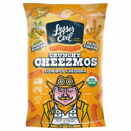Lil Puffs, Voyager Veggie by LesserEvil - Tier A kids snack