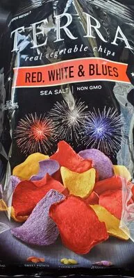 Red, White, & Blues With Sea Salt Vegetable Chips by Terra - Tier B kids snack