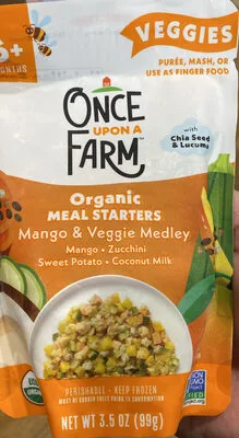 Mango & Veggie Medley by Once Upon a Farm - Tier B kids snack