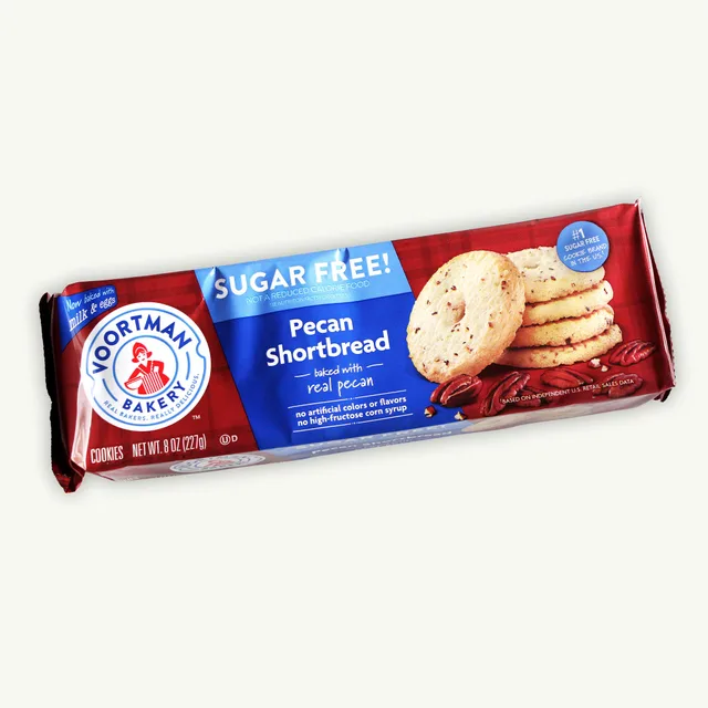 Shortbread Cookies, Pecan, Pecan by Voortman - Tier A kids snack
