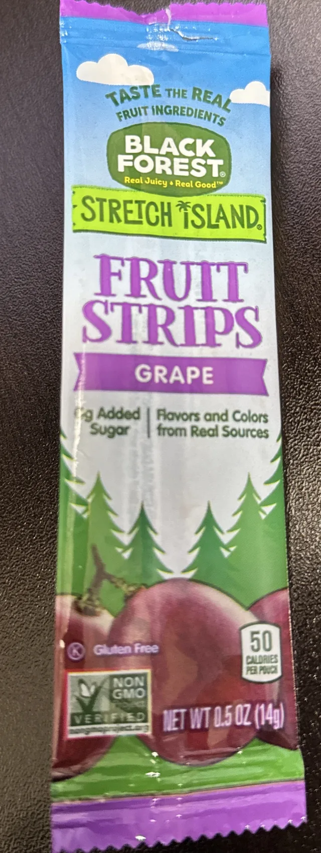 Stretch Island Fruit Strips - Grape by Black Forest - Tier B kids snack