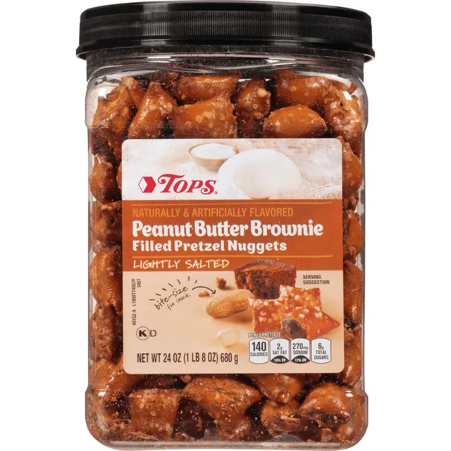 Peanut Butter Filled Pretzel Nuggets by Tops Markets - Tier C kids snack