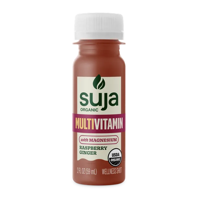 Suja Organic Multivitamin with Magnesium, Raspberry Ginger (Wellness Shot) by Suja Organic - Tier B kids snack