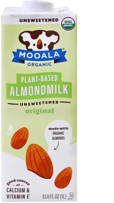 Original Unsweetened Almondmilk by Mooala - Tier A kids snack
