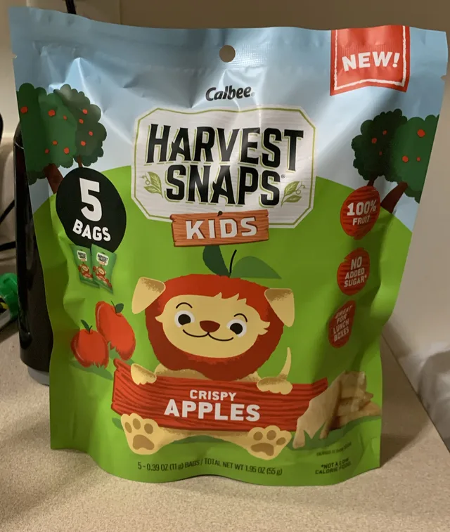 Harvest Snaps Kids Crispy Apples by Calbee - Tier B kids snack