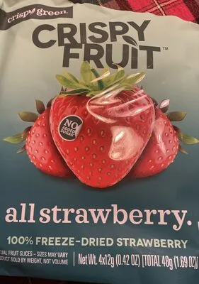 All Strawberry Dried Fruit by Crispy Green - Tier B kids snack