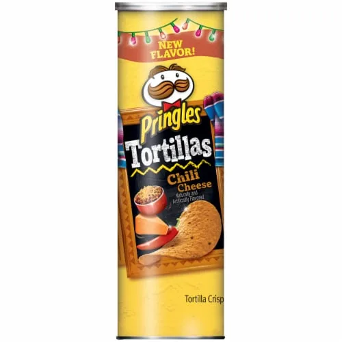 Pringles Tortillas Crisps Chili Cheese 6.42oz by Kellogg's - Tier C kids snack