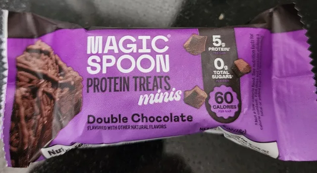 Protein Treats Mini Double Chocolate by Magic Spoon - Tier A kids snack