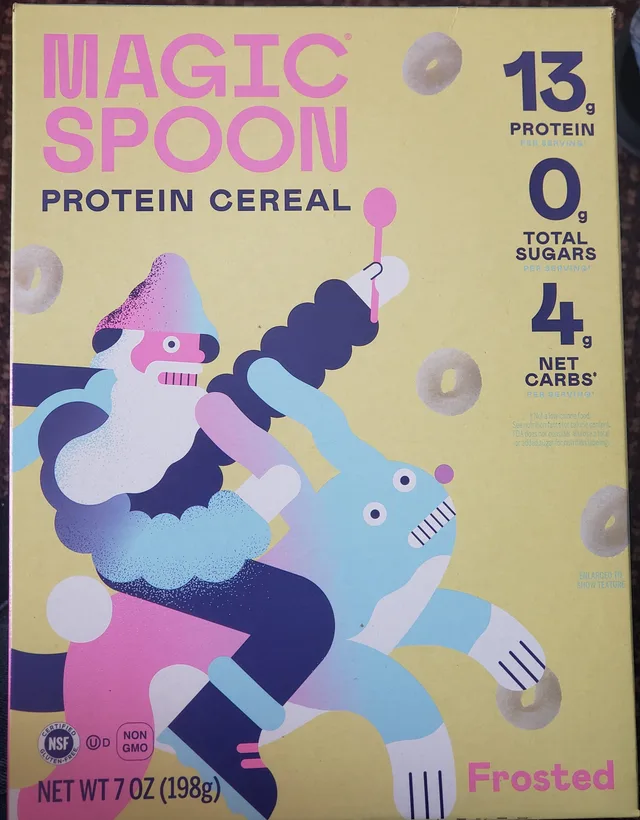 Frosted Protein Cereal by Magic Spoon - Tier A kids snack
