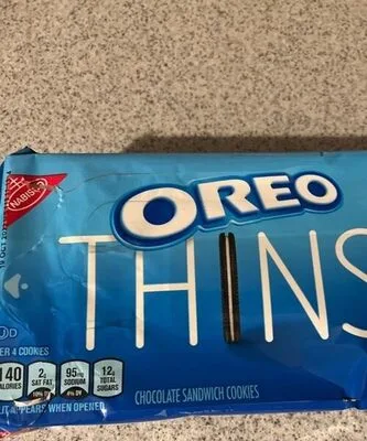 Nabisco oreo thins cookies oreo 1x10.1 oz by Nabisco - Tier E kids snack