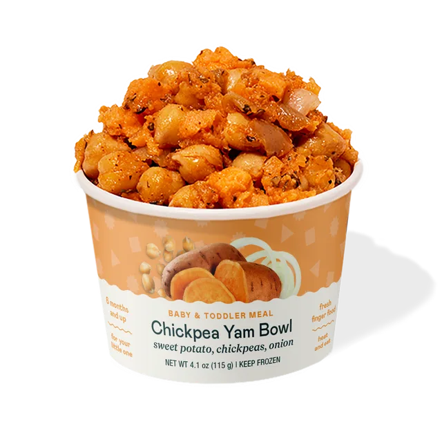 Tiny Organics Chickpea Yam Bowl by Tiny Organics - Tier B kids snack