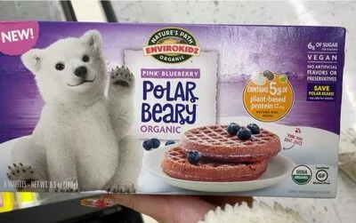Nature’s Path Envirokidz Polar Beary Organic Waffles by Nature's Path - Tier E kids snack