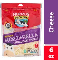 Shredded Mozzarella Cheese by Horizon Organic - Tier A kids snack