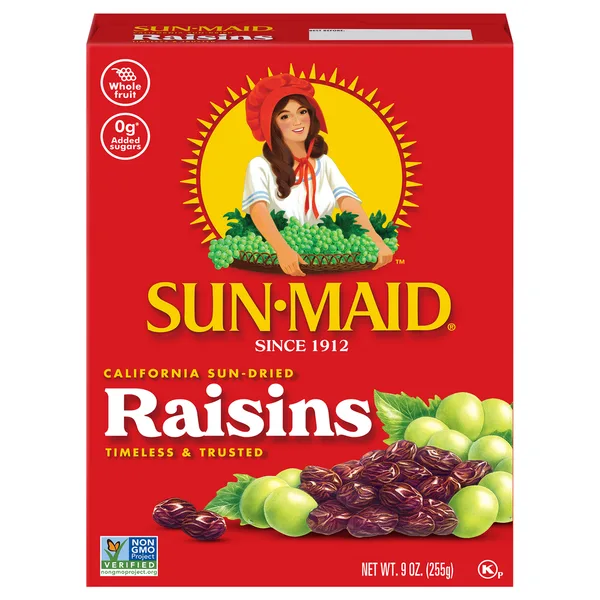 Sun-Maid Natural California Raisins by Sun-Maid - Tier E kids snack