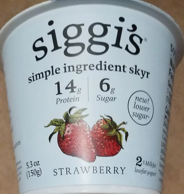 Strawberry Yogurt by Siggi's - Tier A kids snack