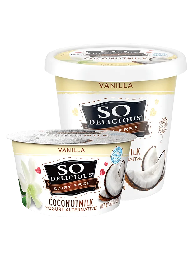 Vanilla Coconutmilk Yogurt Alternative by So Delicious - Tier E kids snack