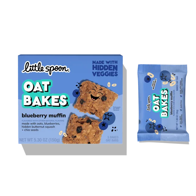 Oat Bakes Blueberry Muffin by Little Spoon - Tier C kids snack