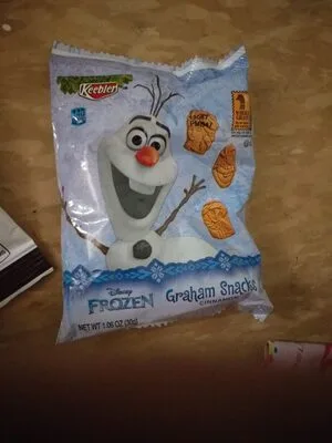 Keebler, disnep frozen graham snacks, cinnamon by Keebler - Tier E kids snack