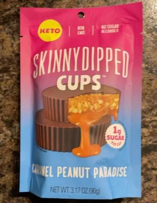 Dark Chocolate Peanut Butter Cups by Skinny Dipped - Tier C kids snack