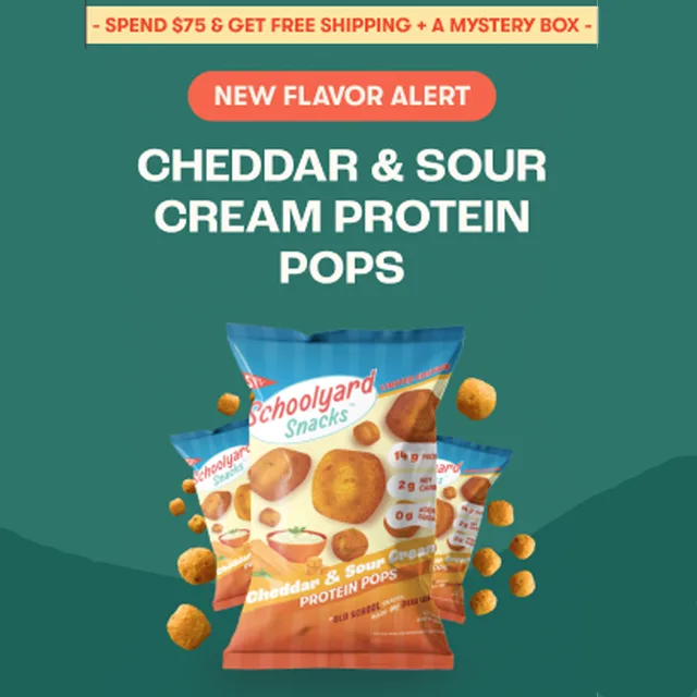 Cheddar & Sour Cream by Schoolyard Snacks - Tier B kids snack