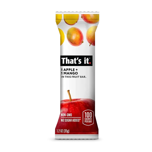 Apple + Mango Fruit Bar by That's It - Tier B kids snack