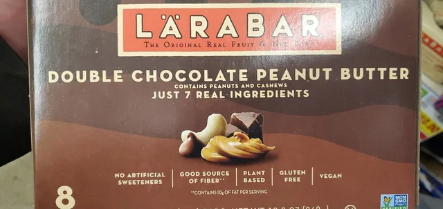 Double Chocolate Peanut Butter Bar by Larabar - Tier C kids snack