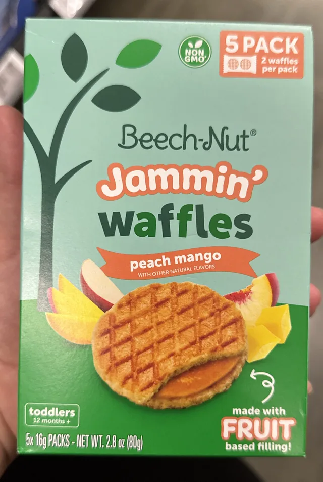 Jammin' Waffles by Beech-Nut - Tier C kids snack