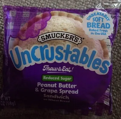 Uncrustables smucker's peanut butter & grape by Smucker's - Tier C kids snack
