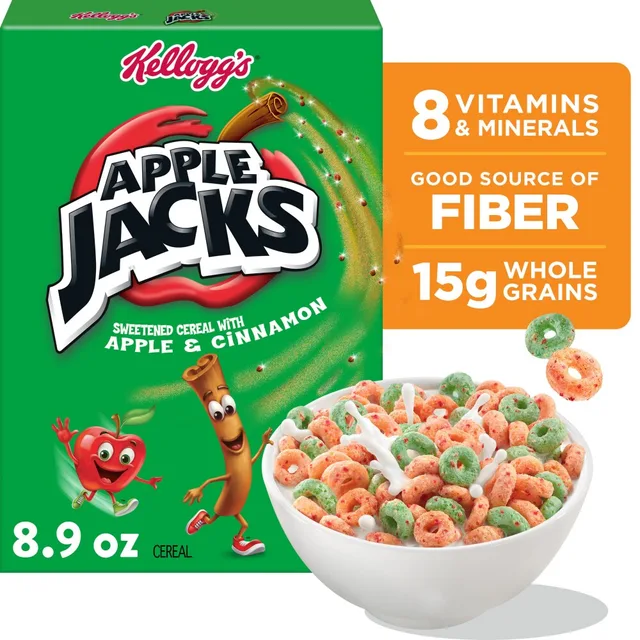 Apple Jacks Cereal by Apple Jacks - Tier E kids snack
