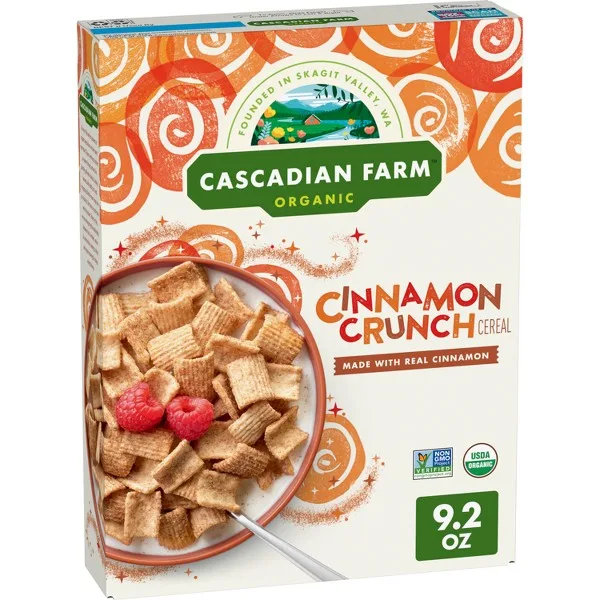 Honey Roasted Nut - Chewy Bar by Cascadian Farm - Tier E kids snack
