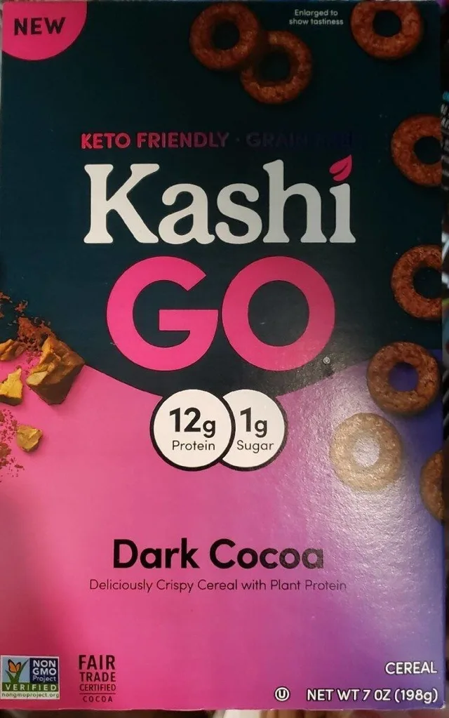 Dark Cocoa Cereal by Kashi - Tier B kids snack