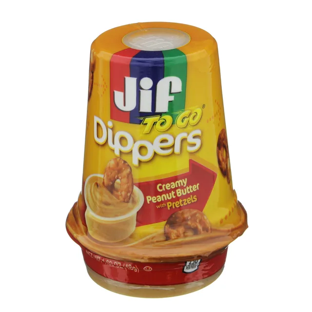 Creamy Peanut Butter With Pretzels Dippers by Jif to Go - Tier C kids snack