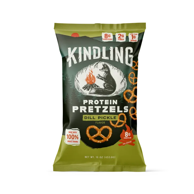 Dill Pickle Pretzels by Kindling Snacks - Tier A kids snack