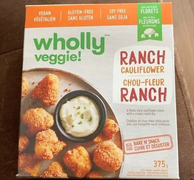 Ranch Cauliflower Wings by Wholly Veggie - Tier C kids snack