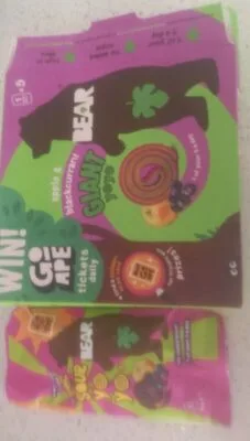 Apple and Blackcurrant YoYos by BEAR - Tier B kids snack