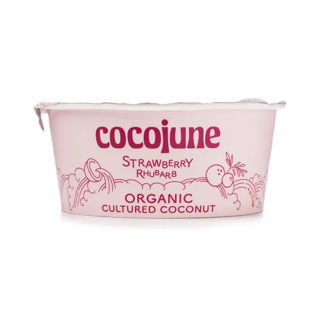 Strawberry Rhubarb Yogurt by Cocojune - Tier D kids snack