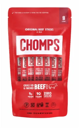 Original Beef Snack Sticks by Chomps - Tier A kids snack